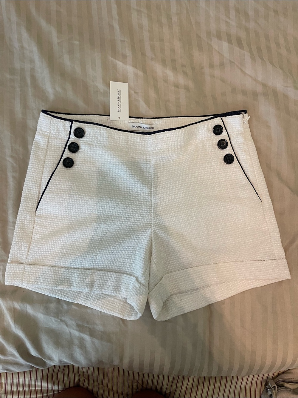 Banana Republic Tweed Sailor Shorts sz 4
